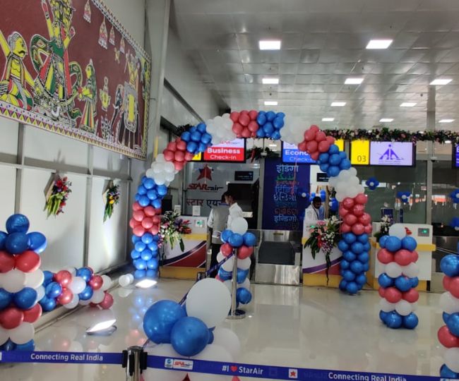 पूर्णिया एअरपोर्ट उद्घाटन के लिए सज धज कर तैयार